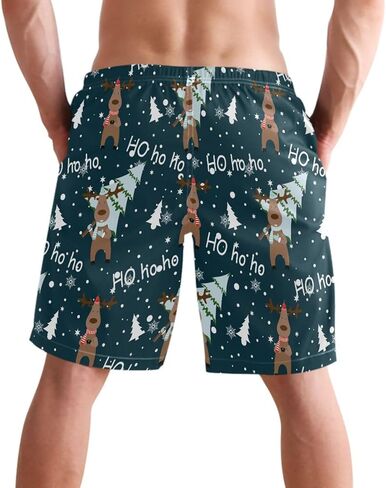 Visesunny سروال سباحة رجالي صيفي أنيق سريع الجفاف ملابس بحر رياضية شورت سباحة مناسب للحفلات والعطلات لباس سباحة in Kuwait