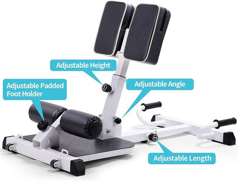 Leikefitness ديلوكس متعدد الوظائف مقعد القرفصاء العميق سيسي المنزل الصالة الرياضية تجريب محطة آلة تمارين الساق 8400 in Kuwait