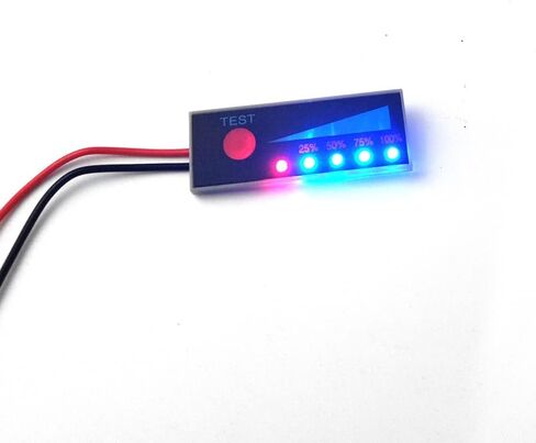 3PCS 2S Li-Ion Battery Meter Monitor Level Indicator Module Battery Power Tester for Voltage Display in Saudi Arabia