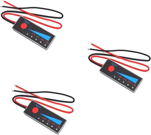 3PCS 1S Li-Ion Battery Meter Monitor Level Indicator Module Battery Power Tester for Voltage Display in Kuwait