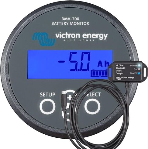 جهاز مراقبة بطارية Victron BMV-700 مع VE.Direct Bluetooth Smart Dongle in Saudi Arabia