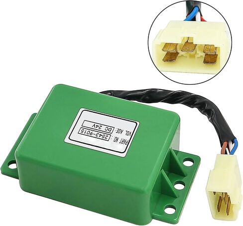 24V Relay Replacement Compatible with Daewoo Doosan DH200-5 DH220-V DH220LC-V Solar Controller Starter Excavator 2543-9015 25439015 in Saudi Arabia