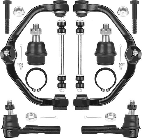 طقم تعليق أذرع التحكم العلوي الأمامي مناسب لسيارة Ford Ranger 2WD 1998-2011، مناسب لسيارة Mazda B2300 B2500 B3000 B4000، مع مفاصل كروية -10 قطع in Saudi Arabia