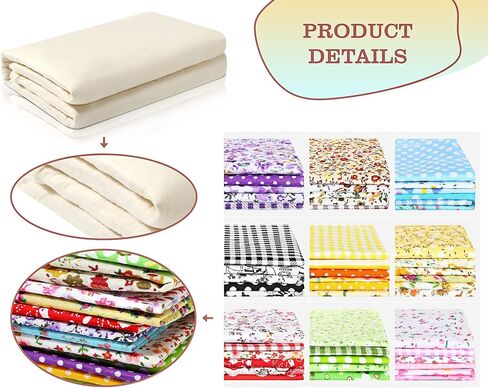 لحاف الضرب و 50 DIY نسيج اللحف الدافئة والطبيعية القطن الضرب رقيقة لحاف نمط مطبوع اللحف المربعات صياغة حزم النسيج لمستلزمات الخياطة خليط الملحقات in Saudi Arabia
