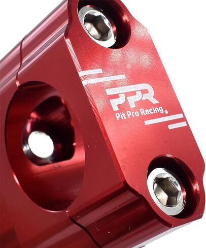 Handlebar Risers, 1-1/8" 28mm CNC Motorcycle HandleBar Fat Bar Mount Clamp Riser Fits For CBR600RR CBR1000RR CB400 Dirt Bike ATV (Red 12mm) in Saudi Arabia