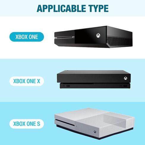 دعامة أفقية من Kacenray لوحدة تحكم Xbox One X/S، ملحقات حامل تبريد أفقي مضاد للانزلاق ثلاثي الأبعاد لوحدة تحكم Xbox One وXbox One X/S in Kuwait