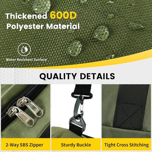 حقيبة رياضية صغيرة من Vorspack - حقيبة دفل سعة 40 لتر للرجال والنساء حقيبة من القماش الخشن خفيفة الوزن مع حجرة للأحذية وجيب مبلل وحقيبة سفر رياضية للسفر في صالة الألعاب الرياضية - أسود in Kuwait