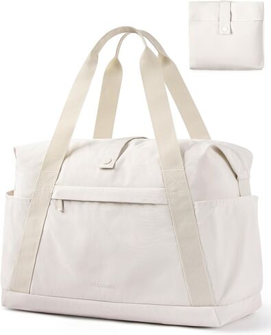 BAGSMART For Spirit Airlines Personal Item Bag, 23L Foldable Weekender Bags for Women Gym Tote Overnight Bag for Travel in Saudi Arabia
