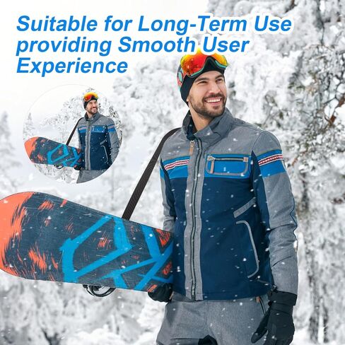 2PCS Snowboard Leashes, Adjustable Snowboard Binding Straps Covert Leash Ski Accessories for Men Women Kids Teenagers to Fasten Your Snowboard Boots (Black) in Saudi Arabia
