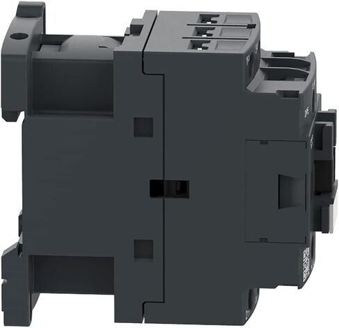 أجهزة استشعار Telemecanique DPE09G7 Easy TeSys IEC Contactor، 3HP، 480V، 120VAC Coil | موصل التدفئة والتهوية وتكييف الهواء والتيار المتردد، والضواغط، ومطابع الطباعة والمزيد مع حامل/مسمار التثبيت DIN-Rail، 1/3HP 115V-1Ph، 1HP 230V-1Ph in Kuwait