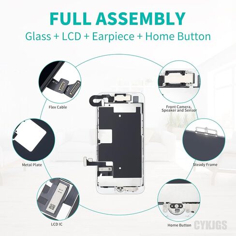 for iPhone 8 SE 2nd Generation Screen Replacement with Home Button in Kuwait