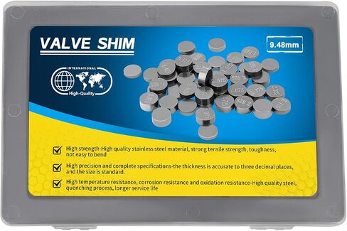 CTLLKG 9.48mm Valve Shim Kit for Suzuki LT-Z400 QuadSport Z 2003-2012,LT-R450 QuadRacer, Honda CRF250R CRF450R, Yamaha YZ450F YFZ450R WR250F Arctic Cat DVX 400 ATV Polaris Outlaw 500 (52pcs) in Saudi Arabia