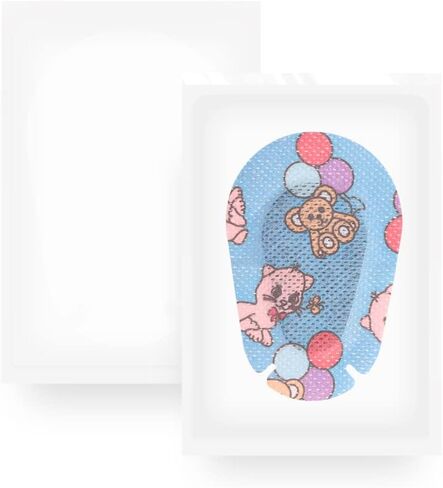 رقعات عين لاصقة للأطفال ذوي العين الكسولة، 40 قطعة من رقعة عين ملونة قابلة للتنفس للأطفال الأولاد والبنات، 4 ملصقات بتصميمات ممتعة، وسادة رقعة عين للاستعمال مرة واحدة لعلاج الحول in Kuwait