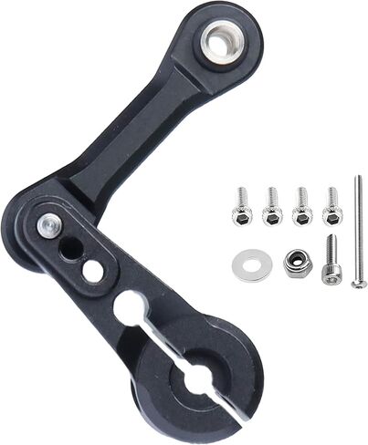 RCMOXETO ألومنيوم 25t سيرفو قرن مع وصلات توجيه لـ 1/8 ARRMA ترقيات أجزاء لـ 1/8 Kraton Typhon Outcast Notorious Talion 6S BLX 1/7 Infraction Felony Limitless Mojave 6S BLX in Kuwait