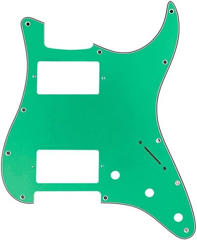 جيتار روزيلو ذو 11 فتحة من Strat Pickguard HH Humbucker للحاجز القياسي ستراتوكاستر الطراز الحديث لؤلؤ أذن البحر in Saudi Arabia