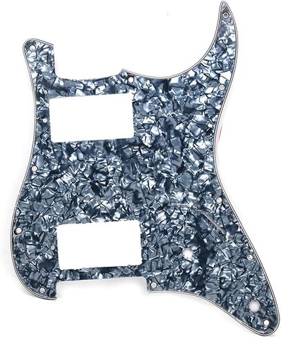 جيتار روزيلو ذو 11 فتحة من Strat Pickguard HH Humbucker للحاجز القياسي ستراتوكاستر الطراز الحديث لؤلؤ أذن البحر in Saudi Arabia