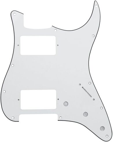 جيتار روزيلو ذو 11 فتحة من Strat Pickguard HH Humbucker للحاجز القياسي ستراتوكاستر الطراز الحديث لؤلؤ أذن البحر in Saudi Arabia