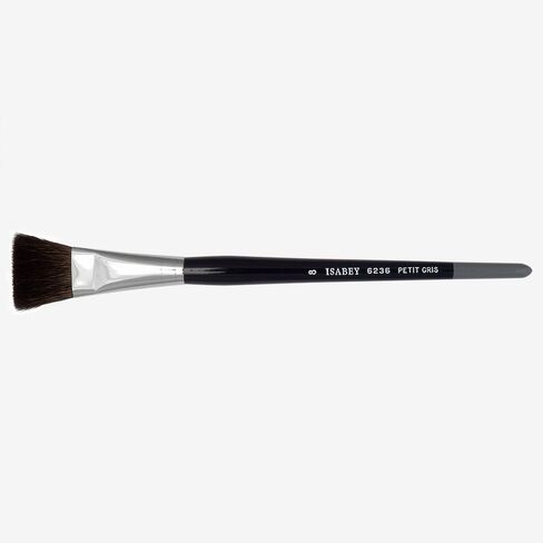 Isabey Vintage Siberian Blue Squirrel Brush, Flat, 2, Natural in Saudi Arabia