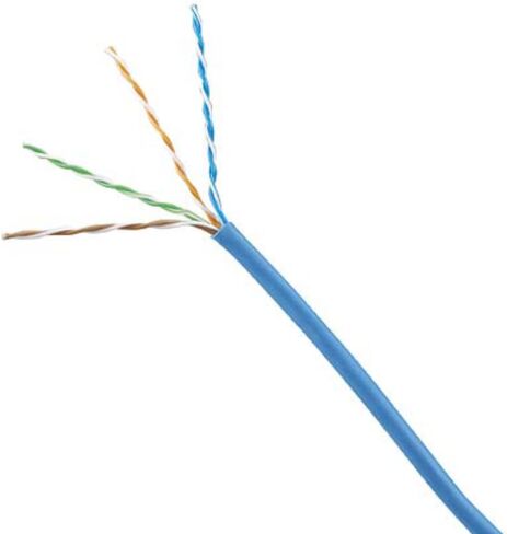 CuCbl،Cat6،4Pa، 23AWG، BU، 1000 قدم، PK1000 in Kuwait