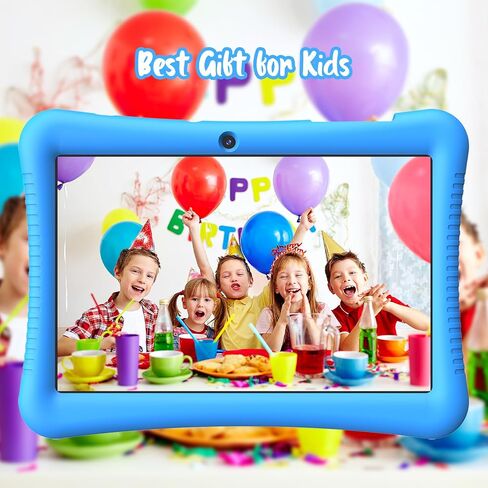 MOOKIA Kids Tablet 10 inch Android 13 Tablet for Kids 3-12 Quad Core 3+32GB Dual Camera GMS Certified WiFi Tablet Parental Control with Drop-Proof Case in Saudi Arabia