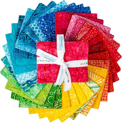 Batiks Expressions That Summer Feelin' 33 Fat Quarters Riley Blake Designs FQ-TSMRFLN-33 in Saudi Arabia