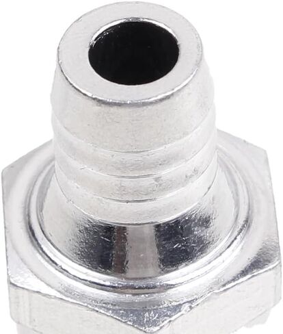 5/16"(8mm OD) Anodized aluminum Non return one-way inline check valve for gasoline diesel fuel system,with Hose Clamps in Kuwait