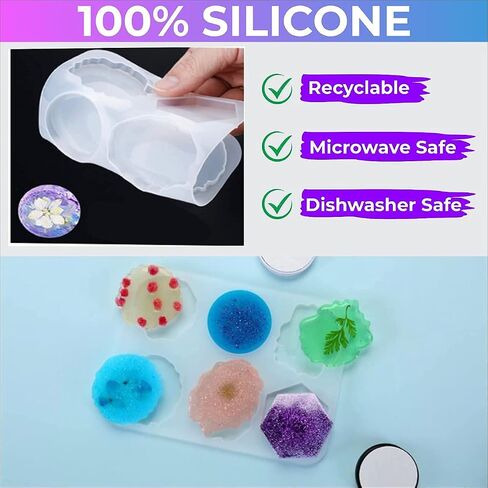 Luxx, Dried Flowers for Resin 120 Real Dried Pressed Flowers, Molds & Tweezers for DIY Art Crafts Dry Flower Kit with Large Natural Colorful Petals for Jewelry, Candle, Soap, Crafting, Scrapbooking in Saudi Arabia