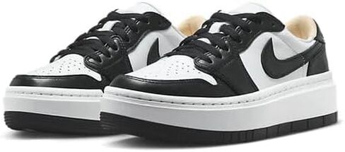 Jordan Womens W AIR 1 Elevate Low (Panda Black White, US Footwear Size System, Adult, Women, Numeric, Medium, 11.5) in Saudi Arabia