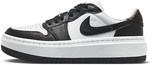 Jordan Womens W AIR 1 Elevate Low (Panda Black White, US Footwear Size System, Adult, Women, Numeric, Medium, 11.5) in Saudi Arabia