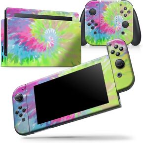 Design Skinz - متوافق مع Nintendo DSi XL - غطاء حماية من الفينيل مقاوم للخدش وقابل للإزالة - صبغة لولبية V7 in Kuwait