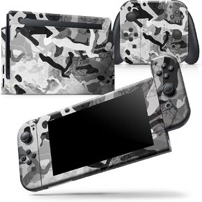 Design Skinz - متوافق مع Nintendo DSi XL - غطاء حماية من الفينيل قابل للإزالة ومقاوم للخدش - تمويه ثلج الصحراء V2 in Kuwait