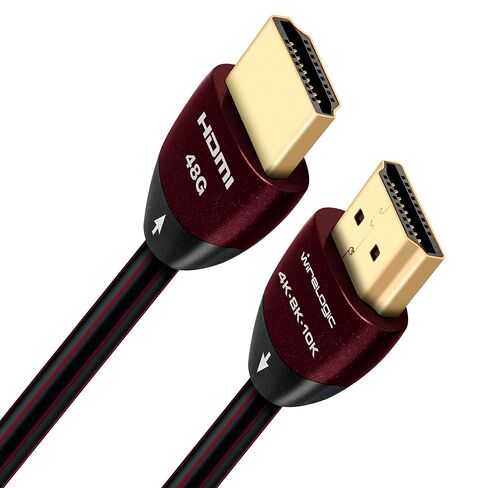 Ruby 48 2.5m Ultra High Speed 4K-8K-10K HDMI Cable w/UHD, HDR, VRR & eARC (1, 8 ft) in Saudi Arabia