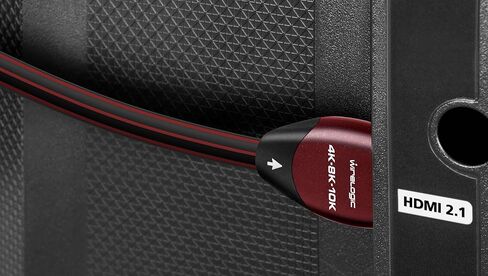 Ruby 48 2.5m Ultra High Speed 4K-8K-10K HDMI Cable w/UHD, HDR, VRR & eARC (1, 8 ft) in Saudi Arabia