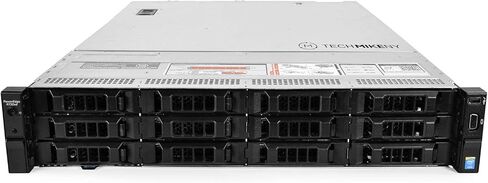 خادم TechMikeNY 12-Bay LFF 2X E5-2620v4 2.10 جيجا هرتز 16-Core 64GB RAM PowerEdge R730xd (متجدد) in Saudi Arabia