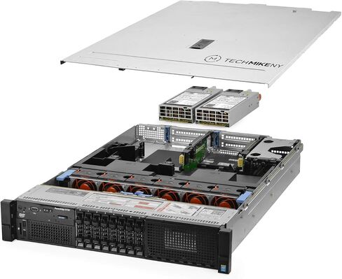 TechMikeNY Server 2X E5-2643v3 3.40 جيجا هرتز 12 نواة 128 جيجا بايت رام للألعاب VM Host PowerEdge R730 (متجدد) in Saudi Arabia