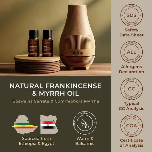 Gya Labs Vanilla Oleoresin Essential Oil (10ml) - Creamy, Sweet Scent - 2-Pack in Saudi Arabia