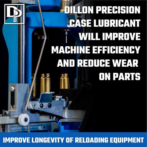 Dillon Precision Case Lubricant - رذاذ غير بخاخ للعلب النحاسية | تركيبة تعتمد على اللانولين للحصول على حجم سلس وإعادة تعبئة متسقة، زجاجة سعة 8 أونصة in Kuwait
