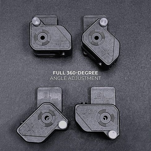 Black Scorpion Outdoor Gear Ambi Dual Magnetic Double Stack Mag Pouch | IPSC and USPSA Legal in Kuwait