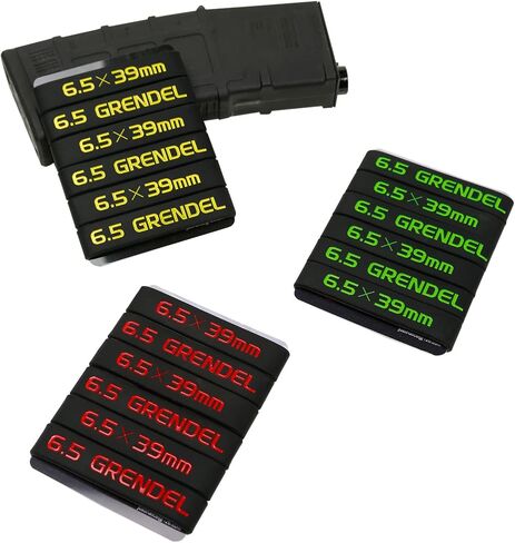 شريط علامات المجلات Aolamegs 6.5 Grendel/6.5X39mm، 6 عبوات in Kuwait