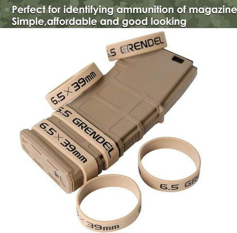 Aolamegs 6.5 Grendel/6.5X39mm Magazine Marking Band 6 Pack in Saudi Arabia