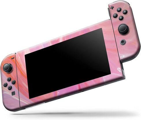 Design Skinz - متوافق مع Nintendo DSi XL - غطاء حماية من الفينيل قابل للإزالة ومقاوم للخدش - وردي رخامي Paradise V2 in Saudi Arabia