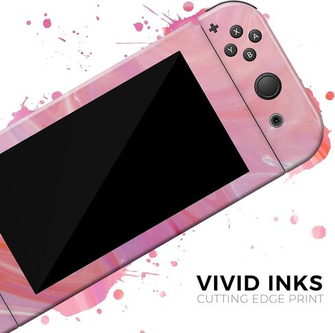 Design Skinz - متوافق مع Nintendo DSi XL - غطاء حماية من الفينيل قابل للإزالة ومقاوم للخدش - وردي رخامي Paradise V2 in Saudi Arabia