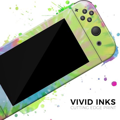 Design Skinz - Compatible with Nintendo DSi XL - Skin Decal Protective Scratch-Resistant Removable Vinyl Wrap Cover - Spiral Tie Dye V7 in Saudi Arabia