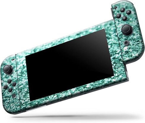 Design Skinz - Compatible with Nintendo DSi XL - Skin Decal Protective Scratch-Resistant Removable Vinyl Wrap Cover - Aqua Green Glimmer in Saudi Arabia