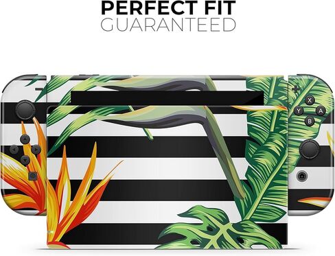 Design Skinz - متوافق مع Nintendo DSi XL - غطاء حماية من الفينيل مقاوم للخدش وقابل للإزالة - شريط استوائي حيوي v1 in Saudi Arabia
