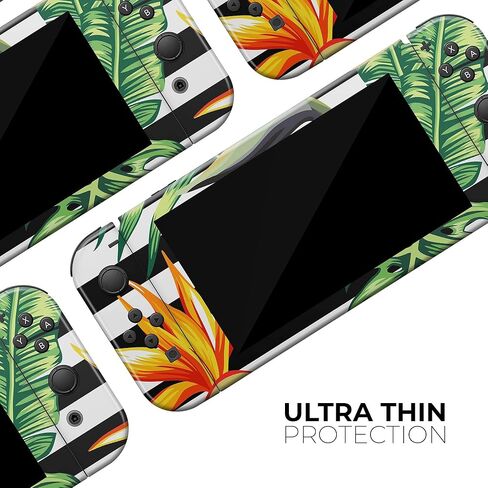 Design Skinz - متوافق مع Nintendo DSi XL - غطاء حماية من الفينيل مقاوم للخدش وقابل للإزالة - شريط استوائي حيوي v1 in Saudi Arabia