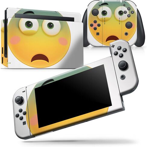 Design Skinz - متوافق مع Nintendo DSi XL - ملصق حماية من الجلد مقاوم للخدش وقابل للإزالة من الفينيل - رموز تعبيرية صديقة للمرضى in Saudi Arabia