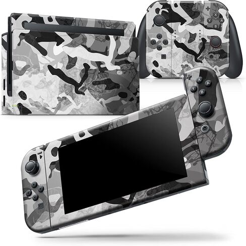 Design Skinz - متوافق مع Nintendo DSi XL - غطاء حماية من الفينيل قابل للإزالة ومقاوم للخدش - تمويه ثلج الصحراء V2 in Saudi Arabia