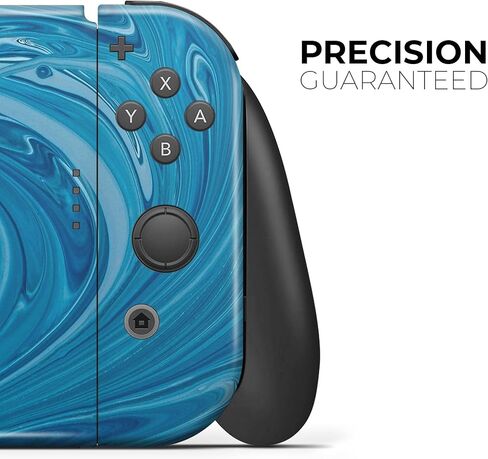 Design Skinz - متوافق مع Nintendo DSi XL - غطاء حماية من الفينيل مقاوم للخدش وقابل للإزالة - لون أزرق سائل in Saudi Arabia