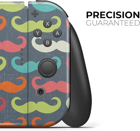 Design Skinz - متوافق مع Nintendo DSi XL - غطاء حماية من الفينيل مقاوم للخدش وقابل للإزالة - نمط شارب مخدوش ملون in Saudi Arabia